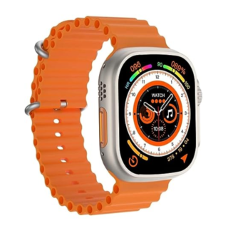 esportic T900 Ultra Big Smart Watch with 2.09" (49mm) HD Display Soof, Fastmart Watch Bluetooth Calling, Heart Rate, Sports Mode, Sleep Monitoring with Waterpr Charge Walking, Running, Cycling(Orange) bazarwale